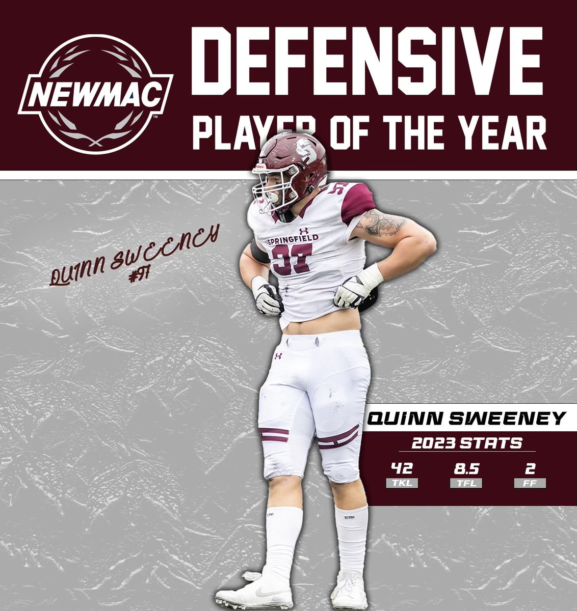 Great day for the Pride Yesterday as the NEWMAC released its annual Postseason Awards, The Pride finished with 11 First-Team All Conference players, 4 Second-Team All Conference players, and The Offensive and Defensive Players of The Year‼️🔻 #LTBR

🔗 | newmacsports.com/news/2023/11/1…