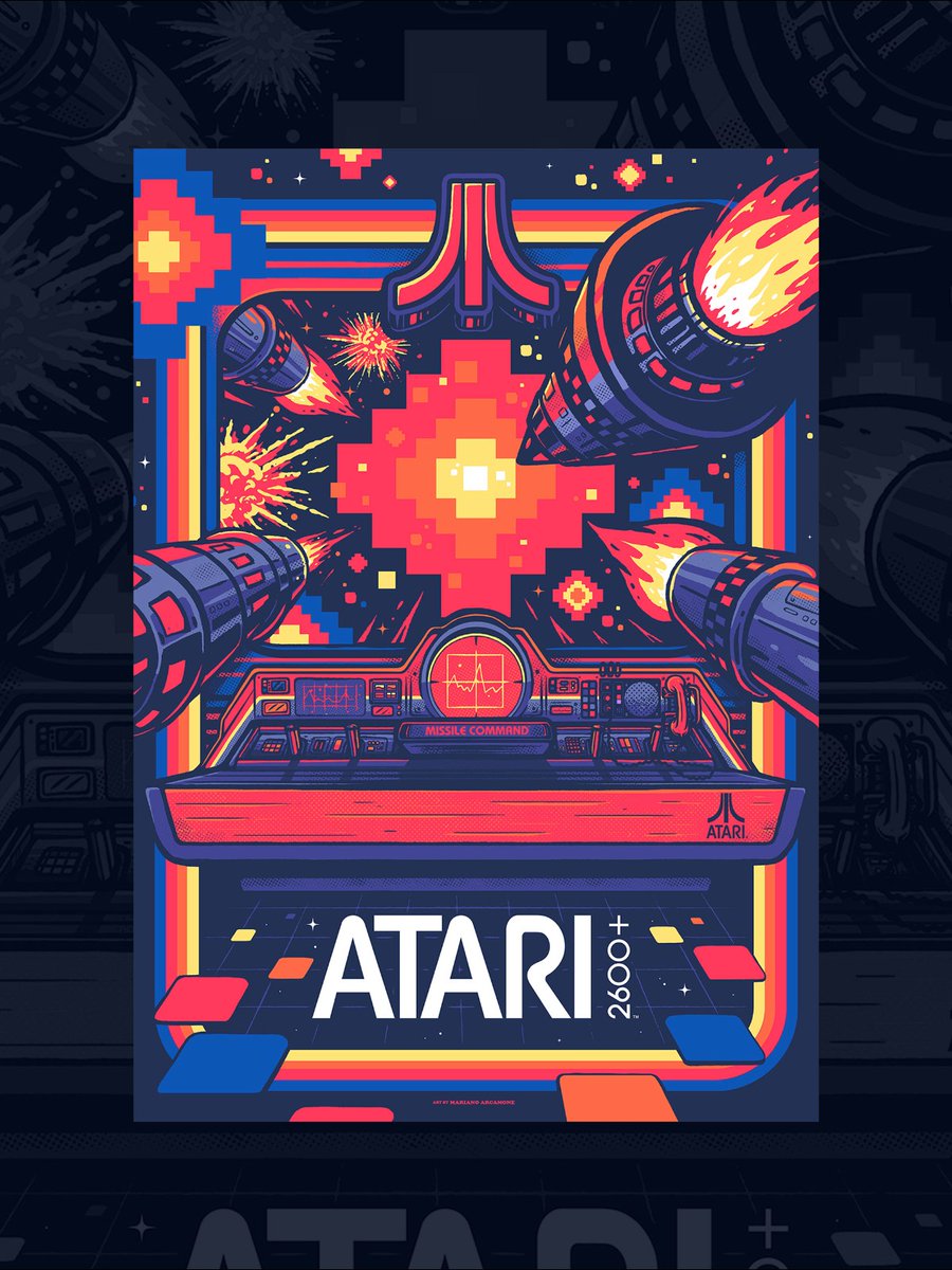 The Atari 2600+ has launched 🎉

We are dropping the last piece in our collaboration with @posterspy to celebrate this iconic console. Shoutout to Mariano Arcamone for this dose of retro realness