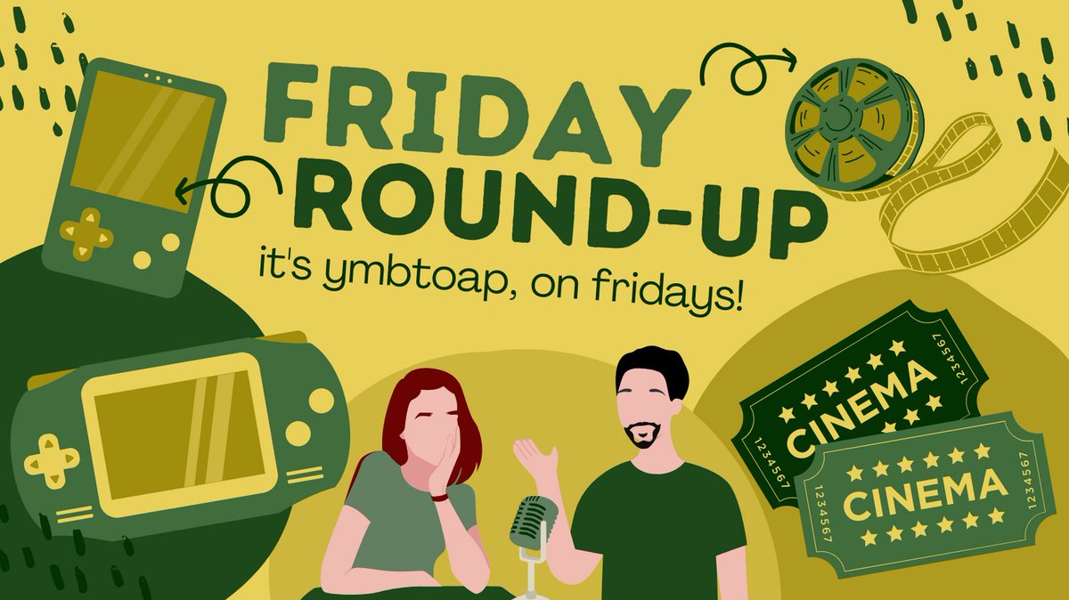 Are you wondering what movies are out, what video games are coming, what collectibles need collecting? Never fear! Friday Round-Up is here! This is the FINAL one of the year rounding up all of December's presents. Thanks for watching, see you in 2024!
tinyurl.com/friday-roundup