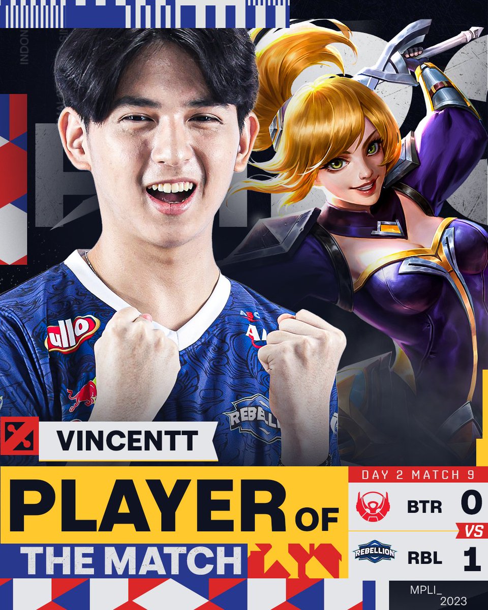 mplidofficial's tweet photo. Besok hanya tinggal ada satu harapan dalam membawa nama Indonesia terbang tinggi di MPL Invitational. Yuk satukan lagi semangat kita untuk para tim Indonesia yang tersisa. 🔥🔥🤯🇮🇩🇮🇩

#MPLInvitational #WEOWNTHIS https://t.co/fxNEedCtIZ
