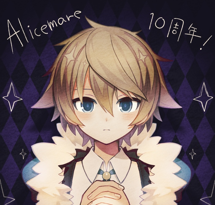miwasibaS's tweet photo. 11月18日、Alicemareを公開してから10周年になりました！これは当時の絵柄を再現しようとした記念イラスト

#Alicemare https://t.co/Mf1FIRGsCl