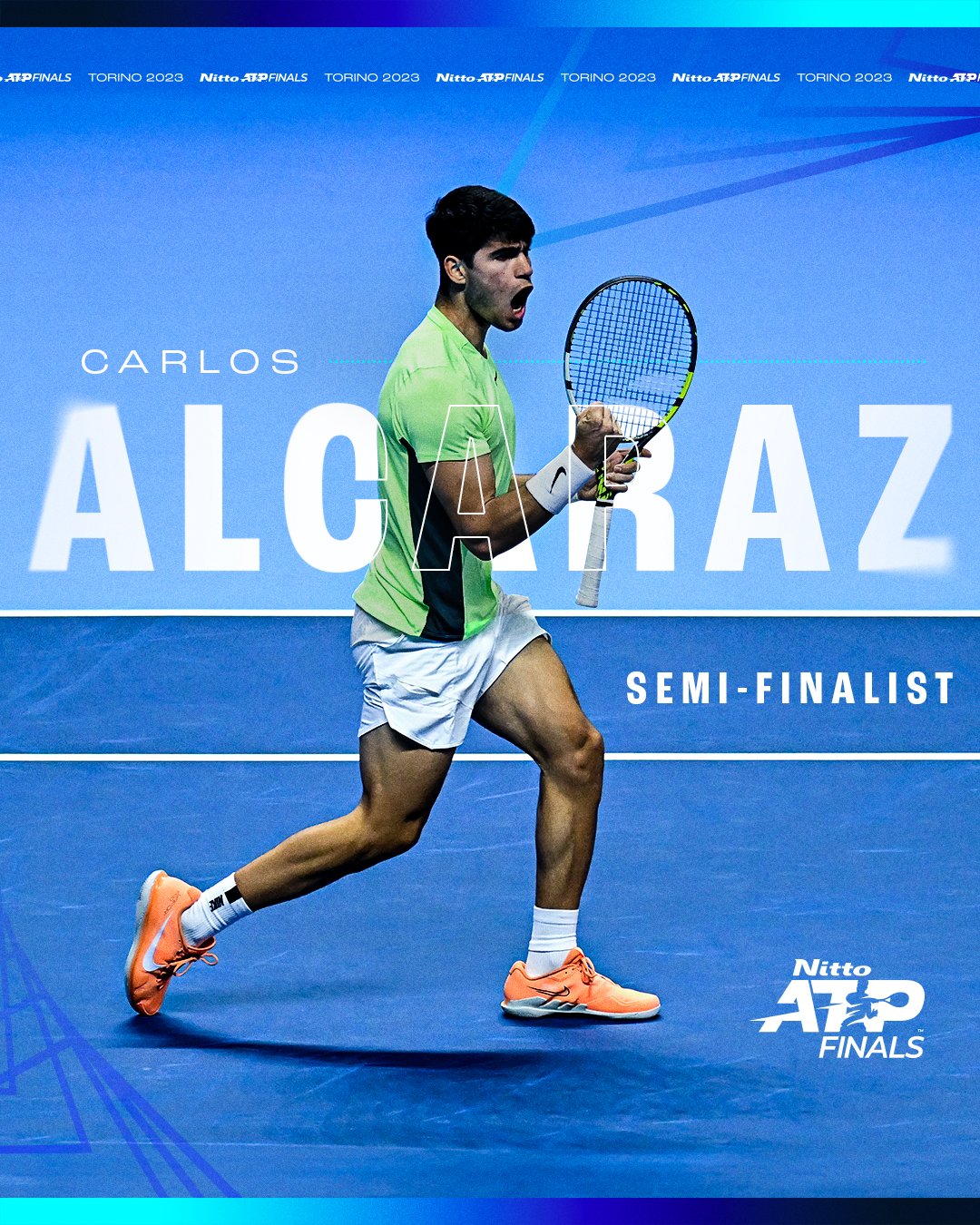 Tennis TV on X: Carlitos leading the field 🏎️ The latest Pepperstone Live  ATP Race To Turin rankings as we edge closer to the Nitto ATP Finals 🥇   / X