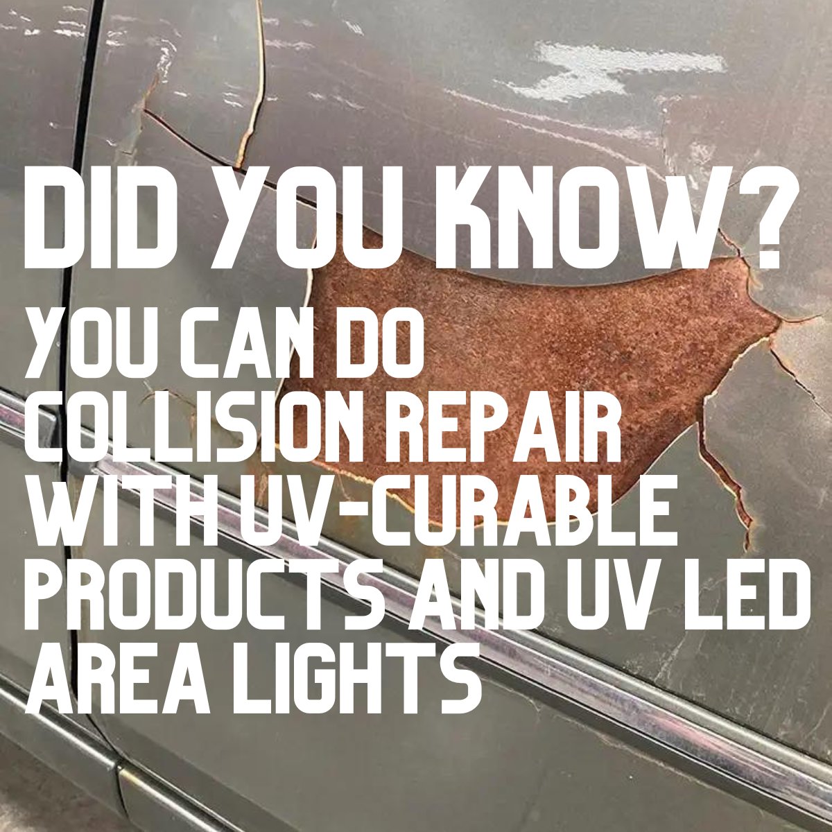 Did you know that you can do auto collision repair with UV-curable products and UV LED area lights?

Learn more at uvebtech.com/articles/2023/…