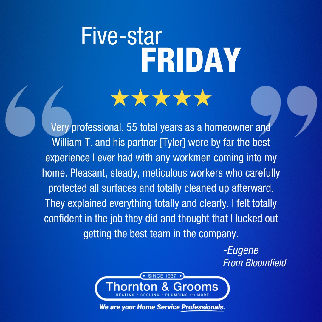 ⭐It's Five-Star Friday!⭐

Thanks to Eugene for leaving a raving review for William and Tyler. Great work, you two!