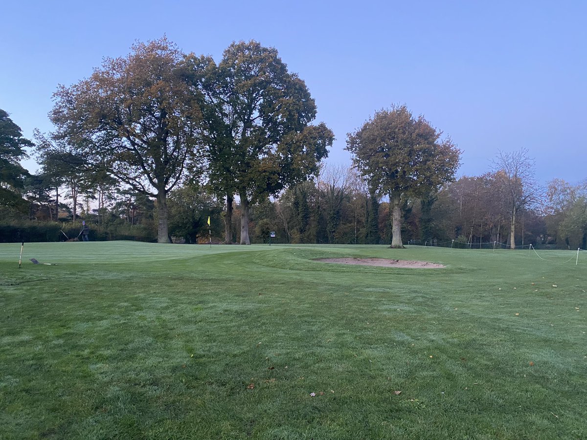 SolutionsMcc's tweet image. This week we raised all green-side sprinkler heads, installed some new @RainBirdGolf 752 sprinkler heads and repaired leaks throughout the course at Lurgan golf club. Despite all the rain the course is in great condition thanks to @neilg628 and the team. Appreciate the business.