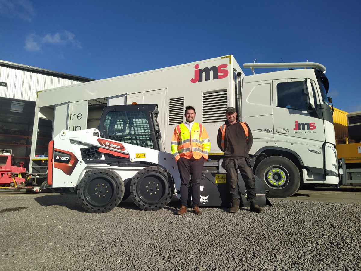 Big thanks to the chaps at JMS Lincoln who took delivery of their New Bobcat S450 Skid Steer this week.

The S450 is a compact machine with big power and offers unrivalled performance, productivity, and value. 

Contact AMS Bobcat Ltd for further information.