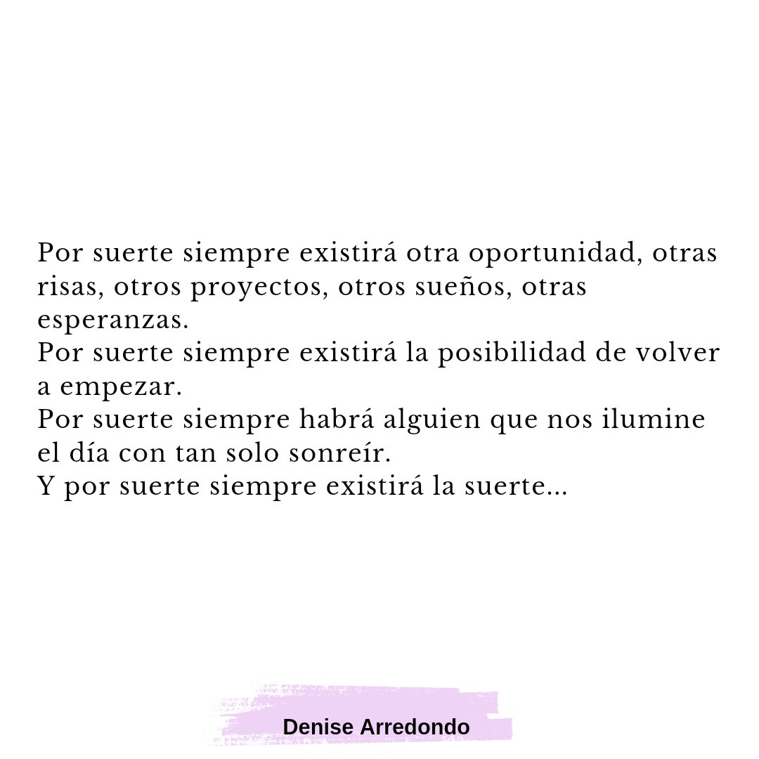 Por suerte... ✨️🤍