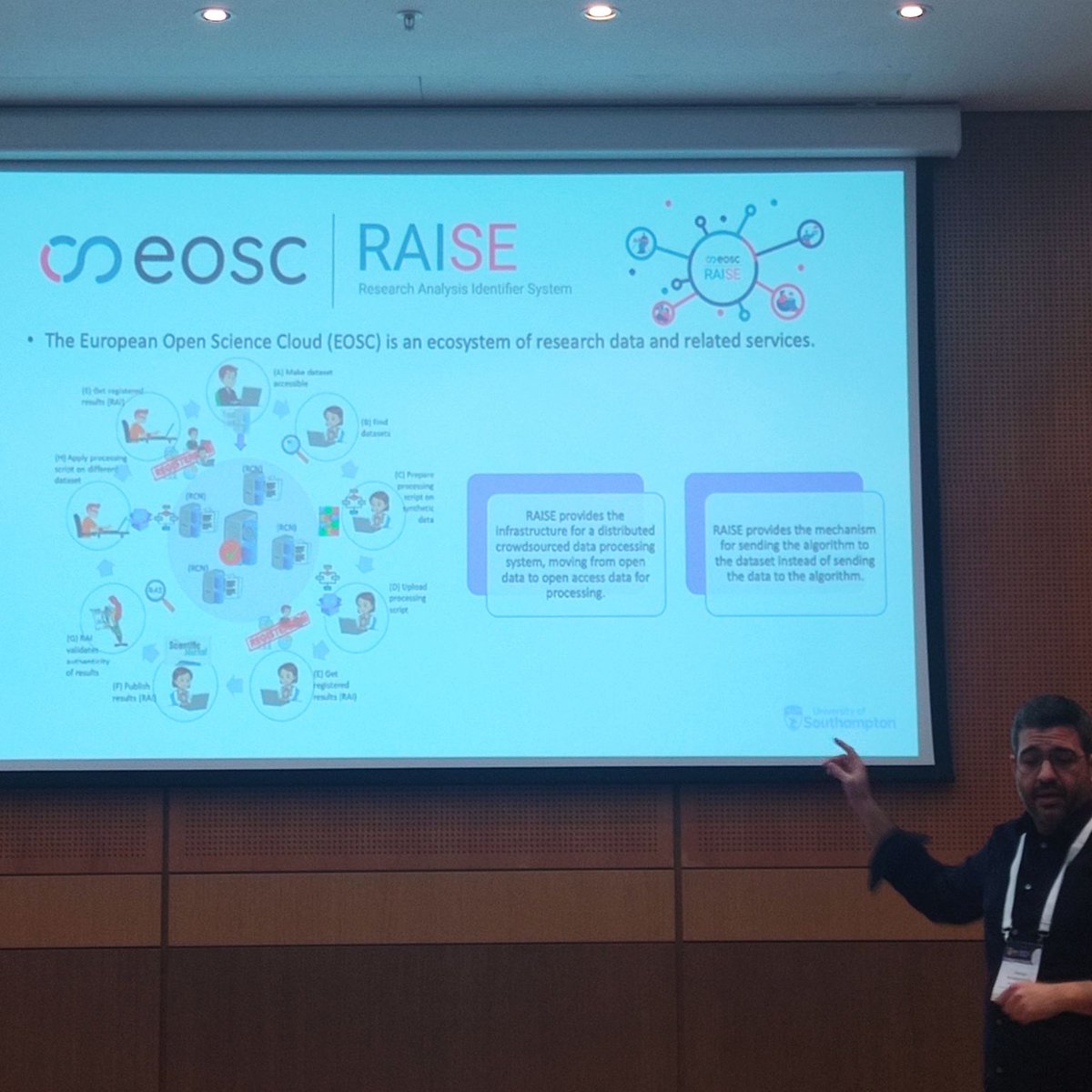RaiseScience's tweet image. 🌐 RAISE Presence at the #ISWC2023🚀
 Mr. George Konstantinidis (@g_konstantinid), our partner from the University of Southampton (@unisouthampton)attended the International Semantic Web Conference (ISWC),where he presented RAISE Science.
Find out more: lnkd.in/gRSTQgqe