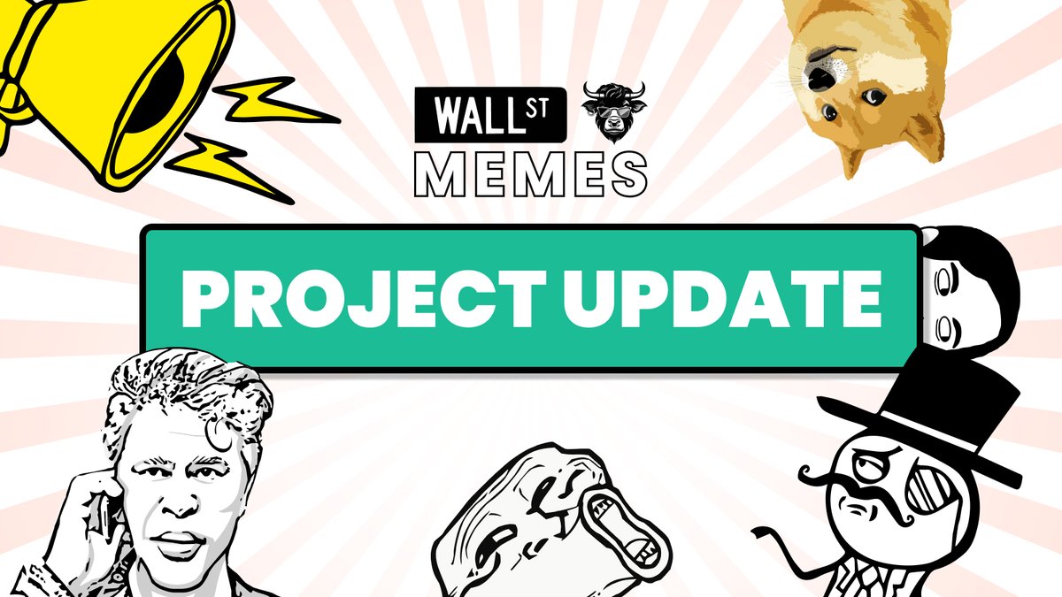 wallstmemes's tweet photo. Our weekly update is here! 🔥

Make sure to follow our @Medium channel to stay up to date! 🚀

Read this weeks update here ⬇️
https://t.co/5wAnyg2mXI https://t.co/3bsMWoBbXB