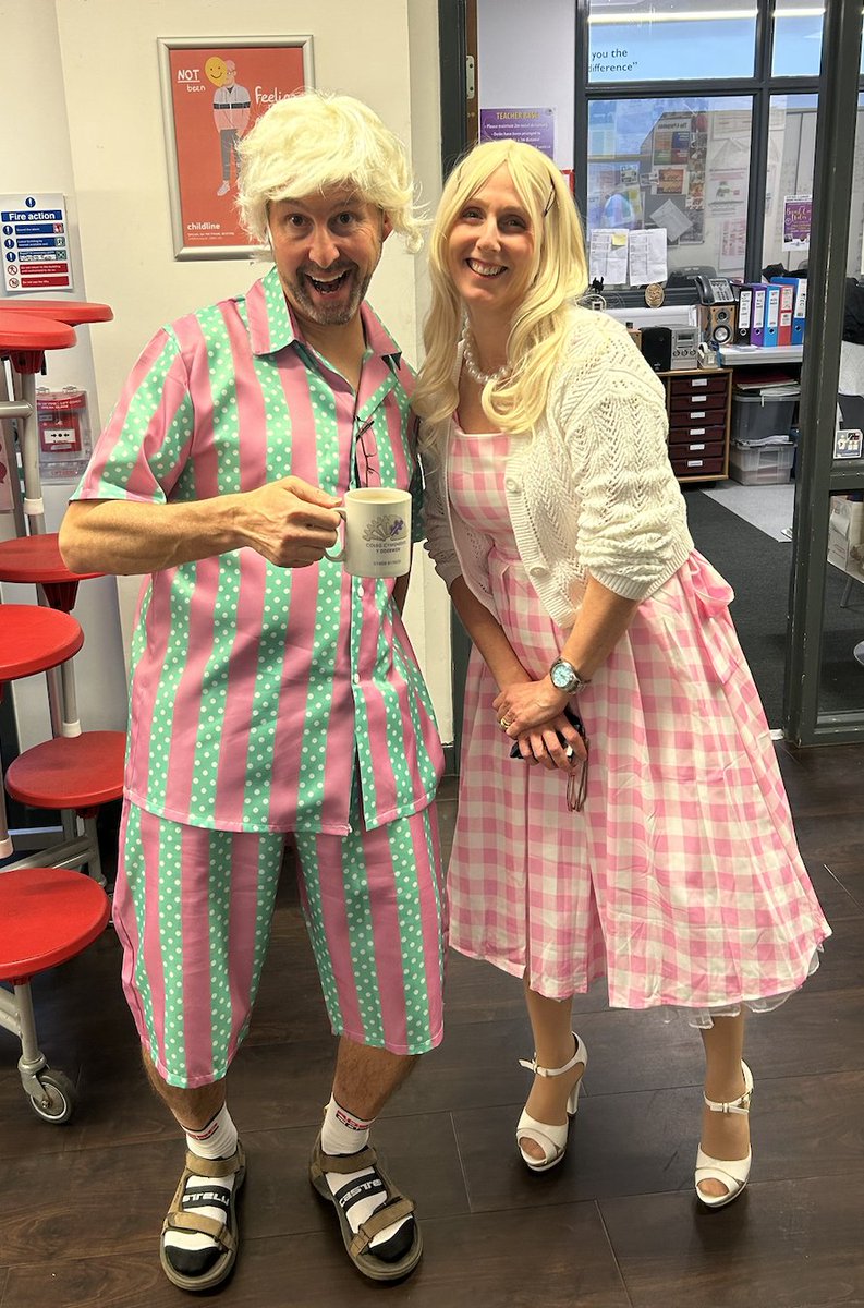 Another brilliant day for Children in Need in CCYD, Barbies and Kens in the Science department! 💗 <a href="/CCYD_school/">CCYD</a>