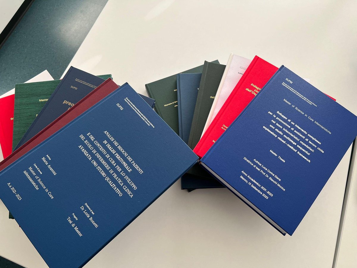 Si è conclusa oggi la sessione di discussione #tesi del Master of Science SUPSI in Cure infermieristiche.
Ottimi lavori di tesi e discussioni sfidanti. 

Congratulazioni 👏👏 a tutte le studentesse e a tutti gli studenti!