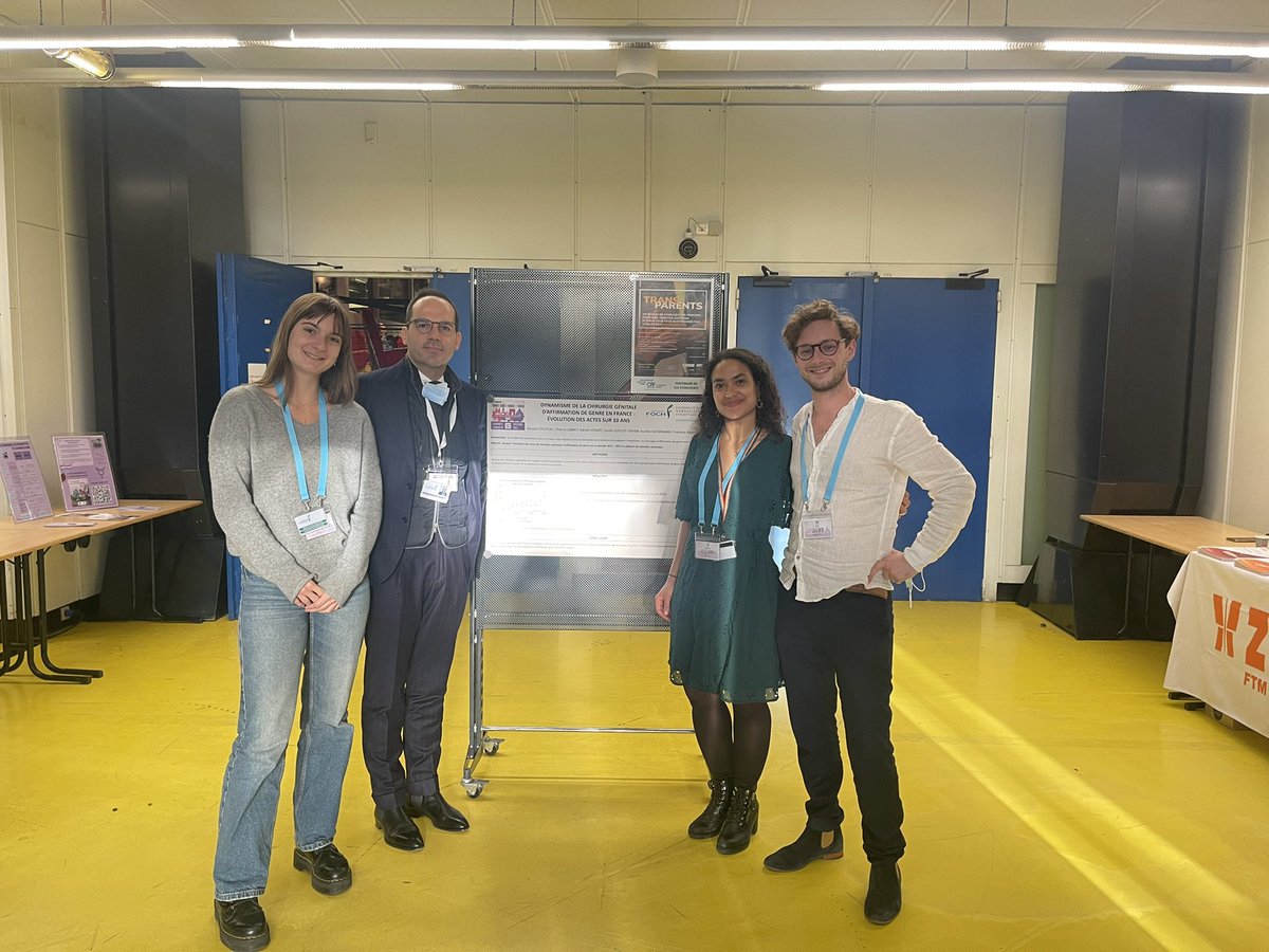 fx_madec's tweet image. Félicitations à l’équipe d’urologie de l’hôpital foch (interne, docteur junior et Senior) pour ses présentations au congrès trans santé France! @SchirmannAurel1 @afufuro @zsimplants @TransSanteFr