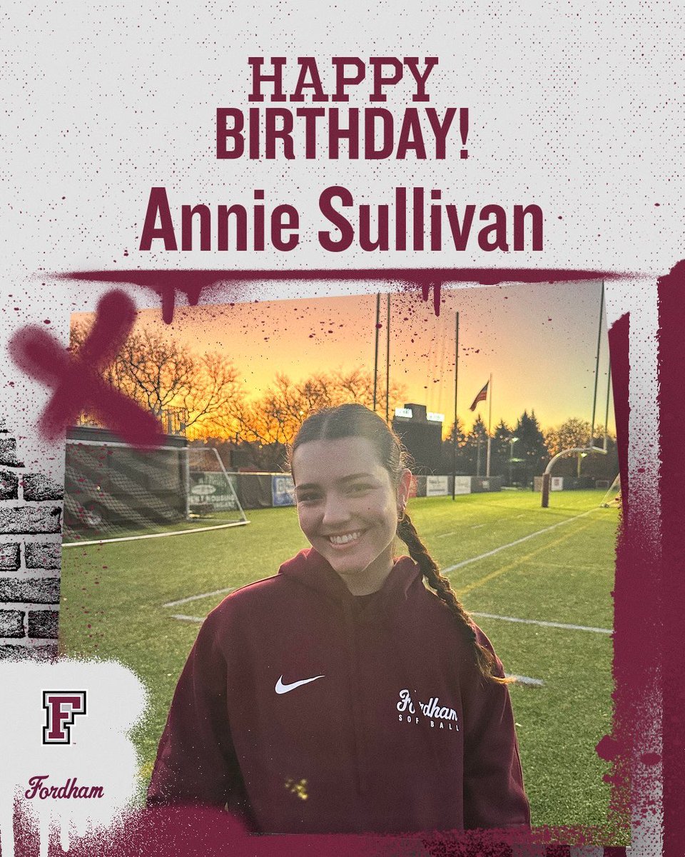 Help us wish Freshman, Annie Sullivan a very Happy Birthday!🎉🐏