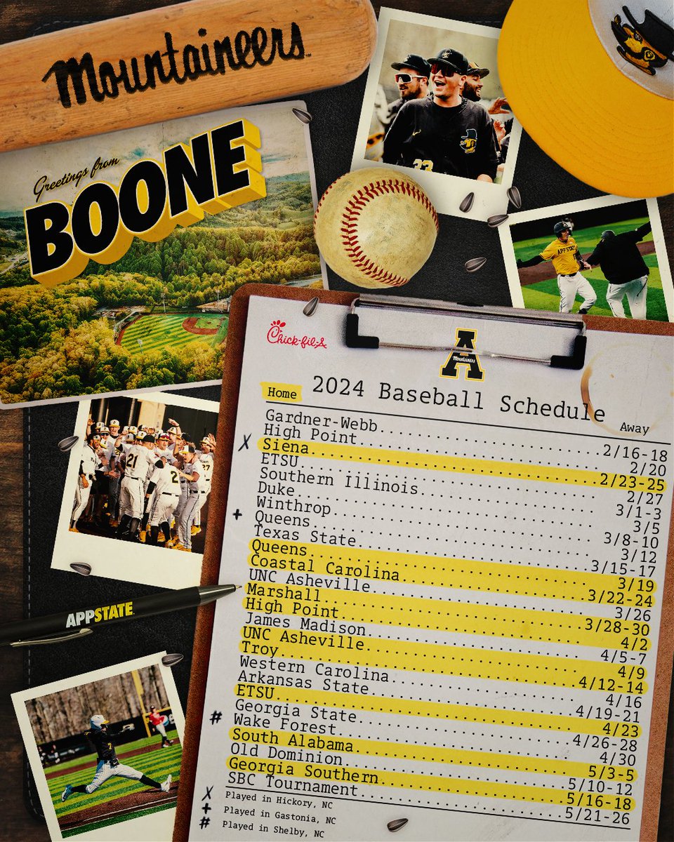 Straight from the desk of <a href="/SmithKermit/">Kermit Smith</a>, here is our 2024 baseball schedule!

📰 goapp.st/3ucAvDl

#TIGMA