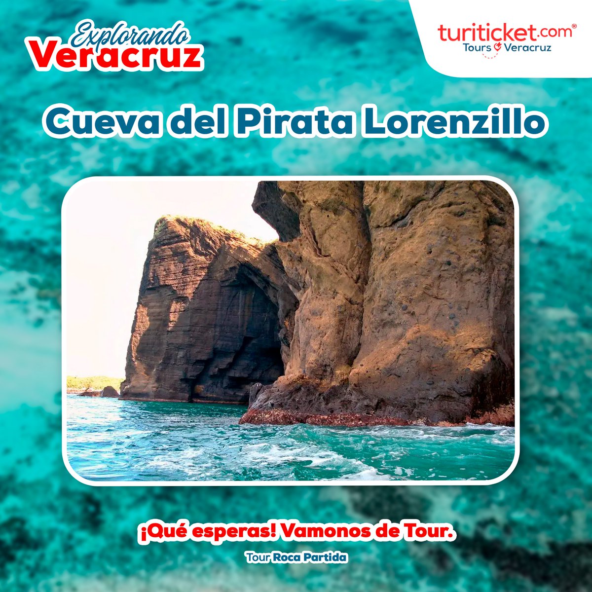 YoAmoVeracruz's tweet photo. Descubre la magia de la Cueva del Pirata Lorenzillo en Roca Partida, Veracruz. 📷📷 Una aventura única donde la historia se mezcla con la naturaleza. ¡Explora y vive la emoción!
#TurismoVeracruz #ExploraMéxico #veracruz #Turismo #ExperienciasÚnicas #AventuraMarina #Relax https://t.co/n5Z5tQF6km