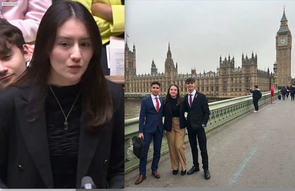 GBCNewsroom's tweet photo. Gibraltar voices heard in House of Commons Youth Parliament
https://t.co/ph2JxUjlNR https://t.co/YbkeE6AxGy