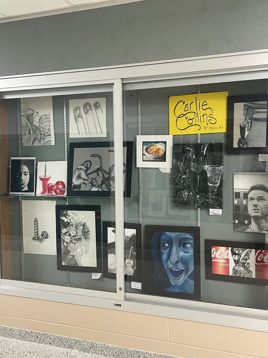 SenecaArt's tweet photo. Congrats to senior AP Studio artist Carlie Collins for being chosen as Artist of the Month! https://t.co/aqDazfbSTz