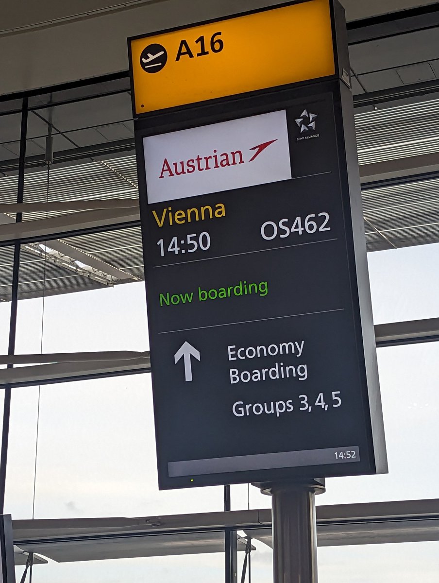 On way to #MeasureCamp #Vienna