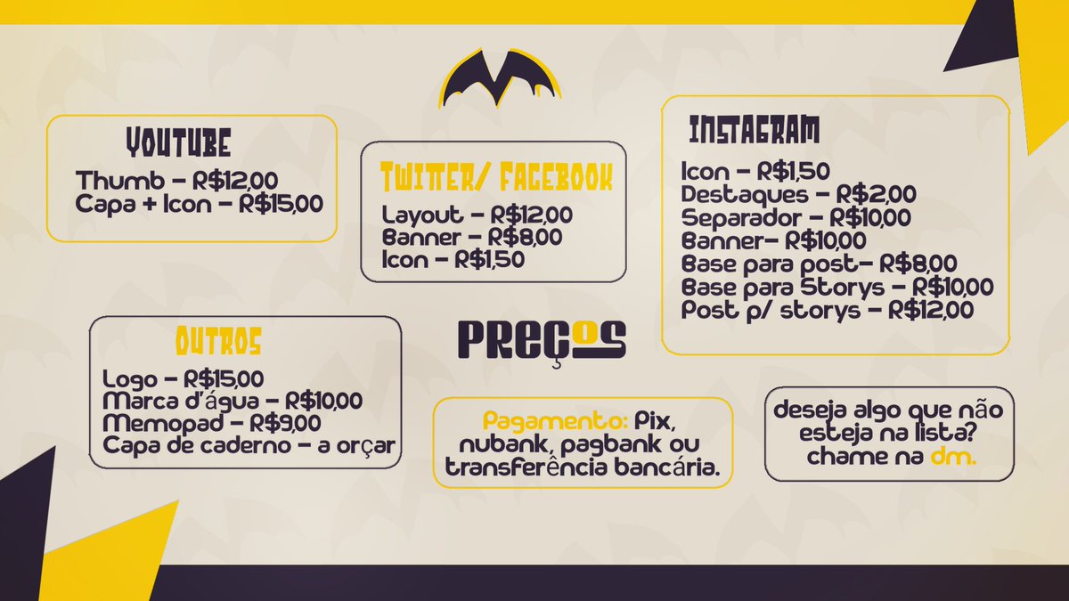 maridsgn's tweet image. 🎨 | Sejam todos bem vindos ao meu projeto de design solo. 
🤔 | Dúvidas? Chame na dm. 
• Portfólio:  behance.net/mariidsgn
• Segue abaixo, para conhecer e entender mais sobre o meu trabalho: