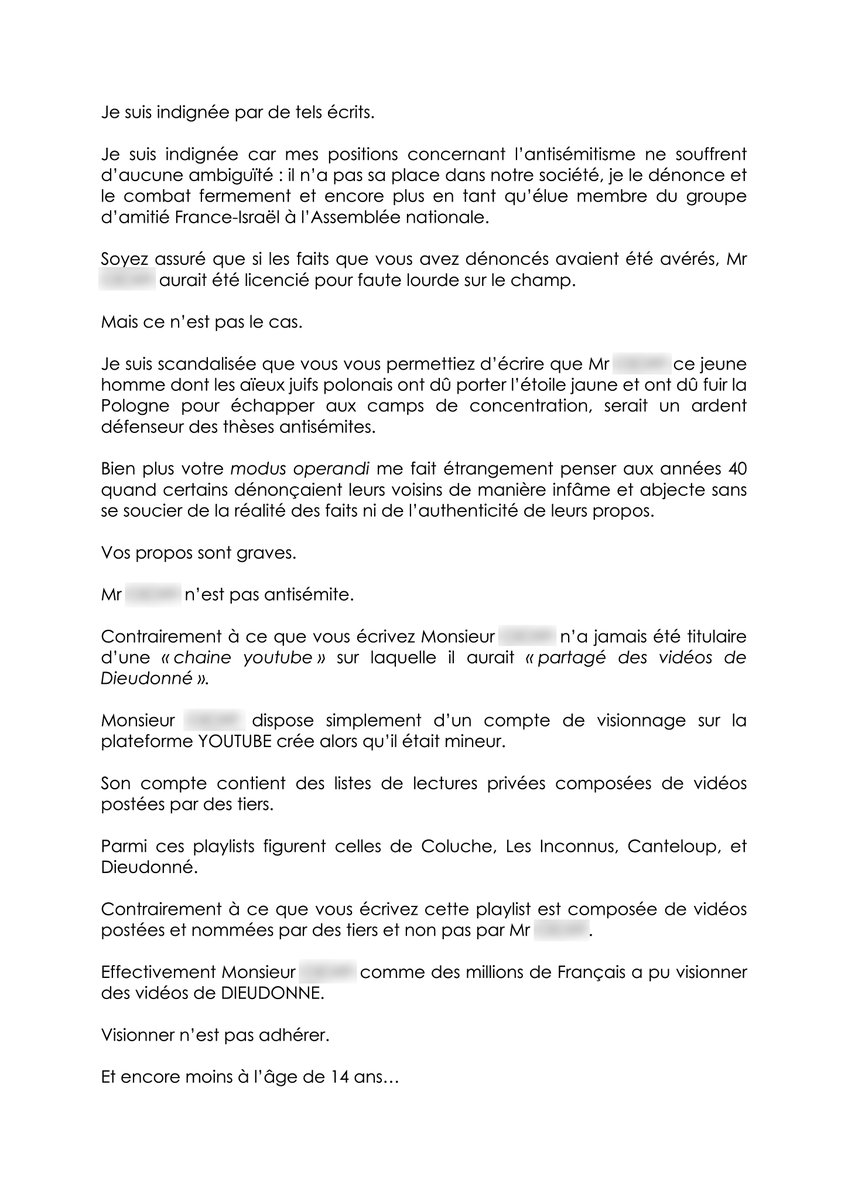 C_Dintorni's tweet photo. Cher @anthony_borre l’antisémitisme n’est pas un sujet de plaisanterie.

Derrière ce mot il y a de la violence, de la haine, de la barbarie et il y a surtout des victimes. 

Des gens qui souffrent jour après jour, des femmes, des hommes, des enfants qui sont stigmatisés pour ce qu’ils sont et qui sont quotidiennement blessés et humiliés.

L’antisémitisme ce n’est pas de la prose. C’est une terrible et intolérable actualité.

Instrumentaliser la souffrance du peuple juif pour essayer de créer une polémique artificielle à des fins politiciennes est indigne de l’écharpe tricolore que vous portez.