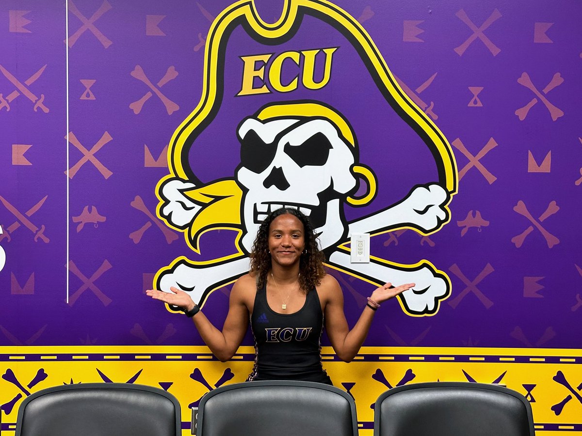 I am blessed to have received my second offer to further my athletic career at East Carolina University. Go Pirates 🟣🟡 #ECU #AGTG