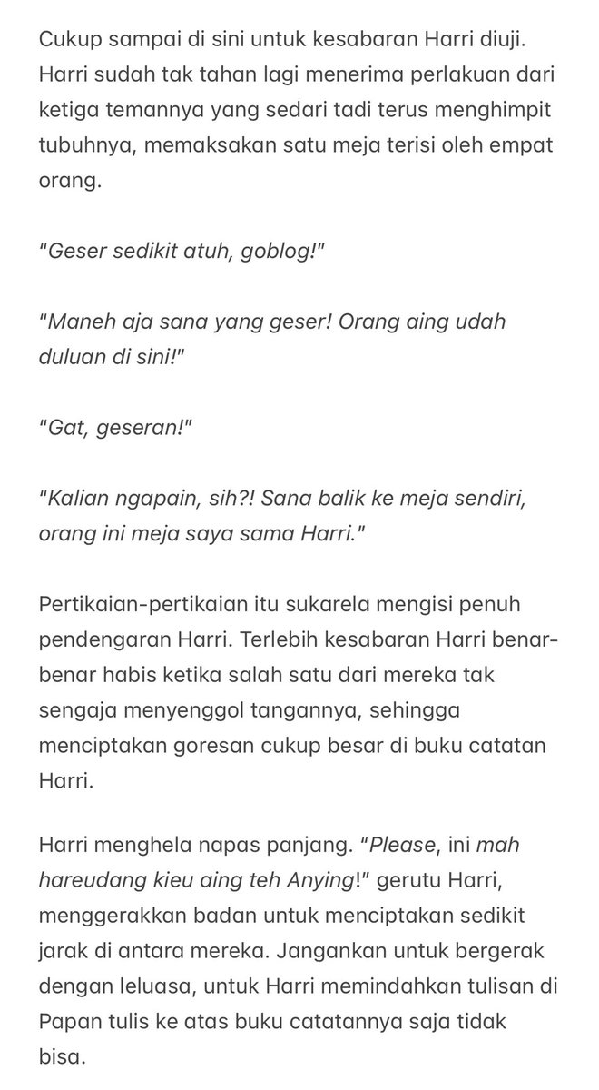 NAAMER1CAN0's tweet photo. #Soludstori; edisi Harri capek diikutin terus ke mana-mana! https://t.co/0ioZPo2Qe7