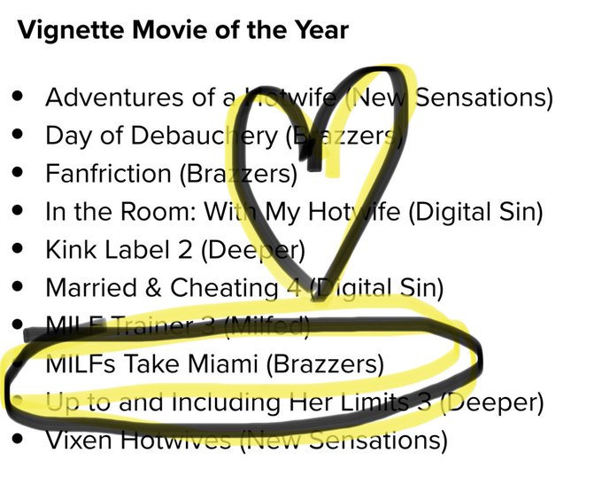 Thank you @XBIZ for all the nominations!! https://t.co/1lBmYKERP8<a class="tags" href="/tag/xbiz">@xbiz</a>