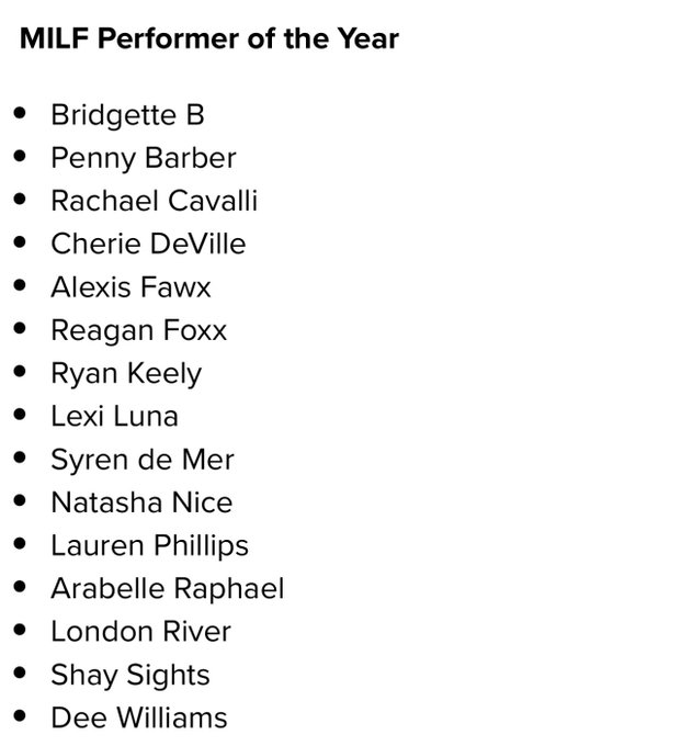 Thank you @XBIZ for all the nominations!! https://t.co/1lBmYKERP8<a class="tags" href="/tag/xbiz">@xbiz</a>