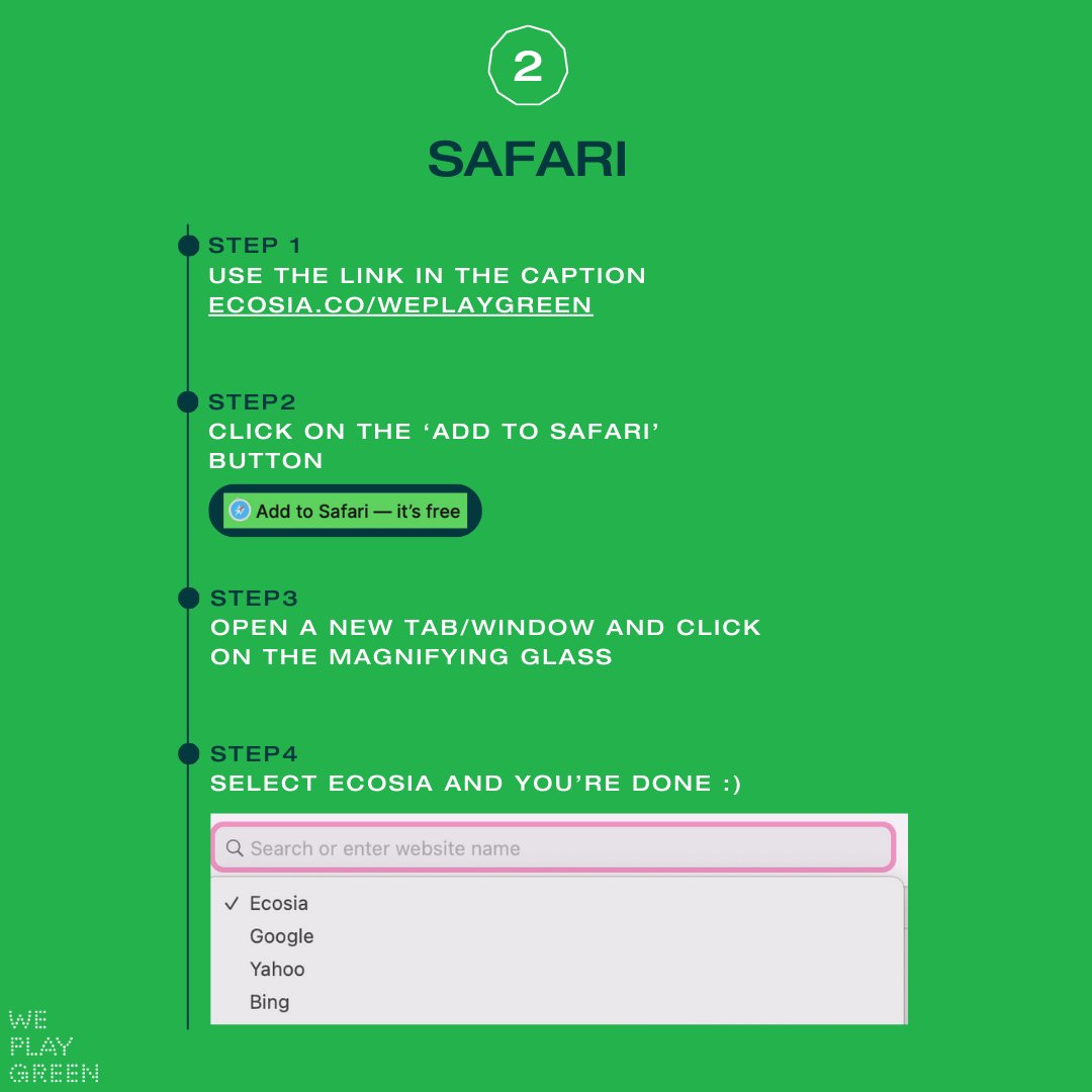 WePlayGreen tweet media