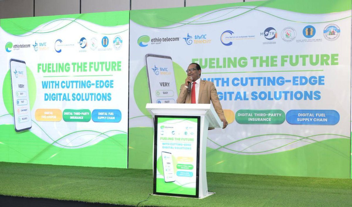 telebirr's tweet photo. Our company announced telebirr Digital Insurance Service in cooperation with the Ministry of Transport and Logistics and the Road Safety and Insurance Fund to provide third-party insurance services through a digital system. https://t.co/OmZXIQedJW