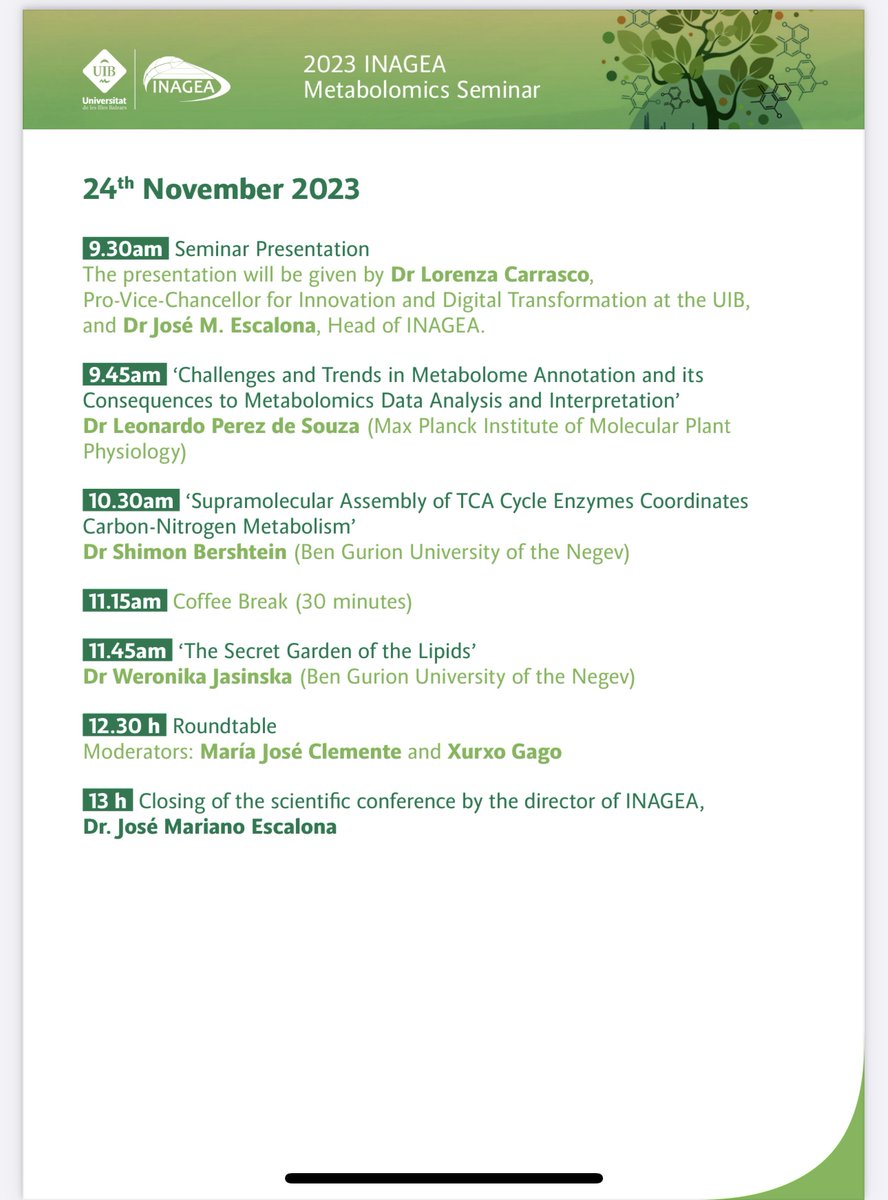 INAGEA-UIB tweet media