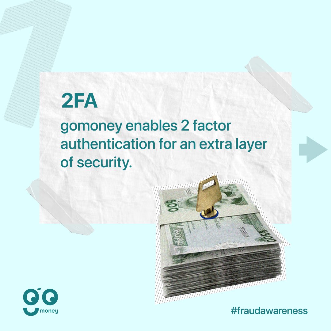 gomoneyng's tweet photo. Happy fraud awareness week, goFam! Here is how gomoney ensures your funds are protected. If you haven’t been harnessing any of these, now is the time to. 

#gomoney #fraudawareness #fraudawarenesswethebankyoudeserveek #goFam https://t.co/cp8hj9hANr