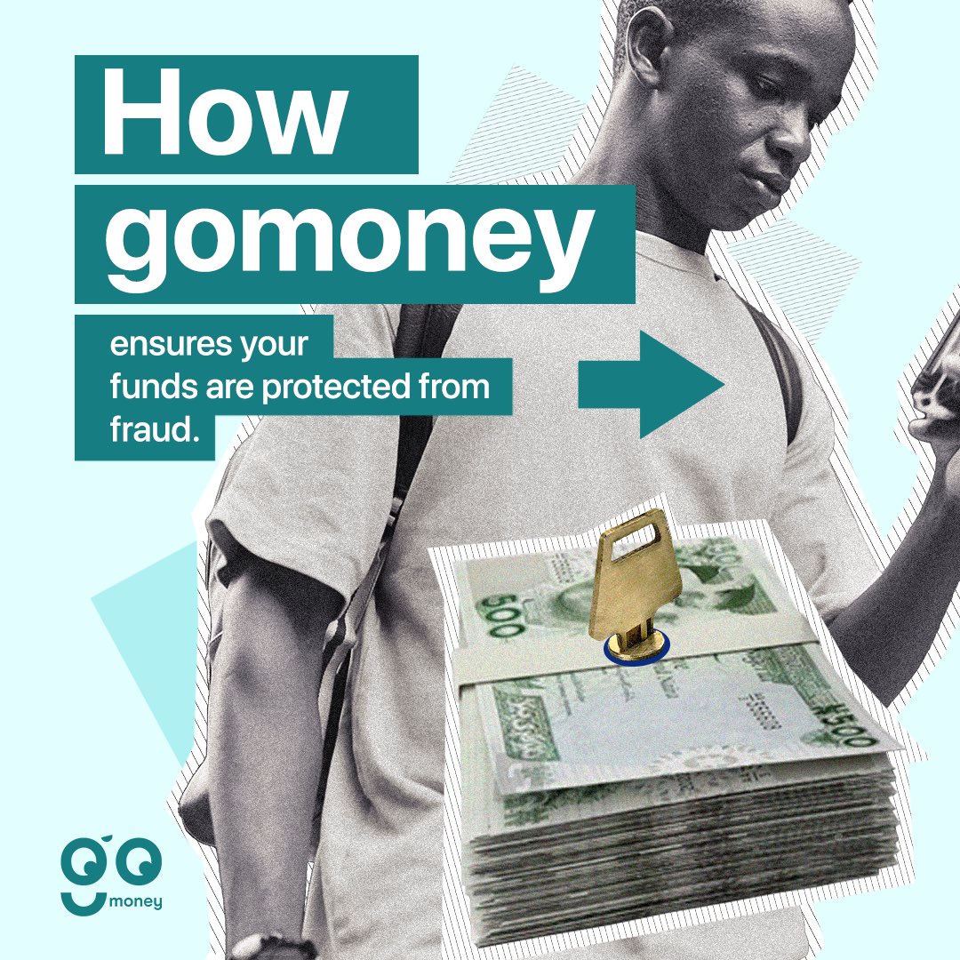 gomoneyng's tweet photo. Happy fraud awareness week, goFam! Here is how gomoney ensures your funds are protected. If you haven’t been harnessing any of these, now is the time to. 

#gomoney #fraudawareness #fraudawarenesswethebankyoudeserveek #goFam https://t.co/cp8hj9hANr