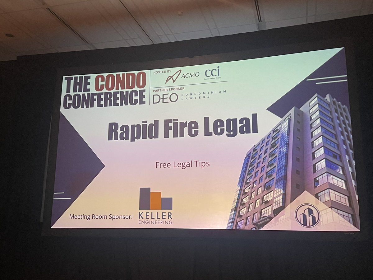 Danileelee76's tweet image. Here we go! 

Day 1
#CondoConference2023