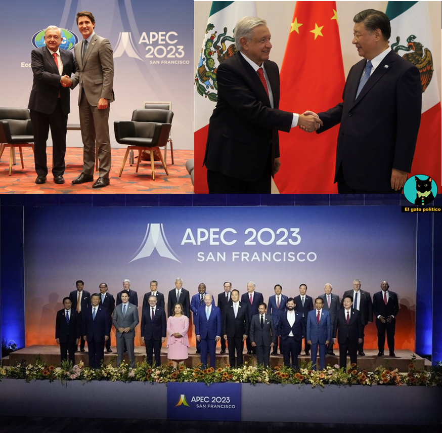 Como no pueden reprocharle ni criticarle a AMLO absolutamente nada, debido a su impecable desempeño junto a los 21 líderes mundiales del Asia - Pacífico (APEC), los medios pusilánimes, junto a los irreflexivos prianistas, andan ahora con que: 'AMLO salió en la misma foto que Dina
