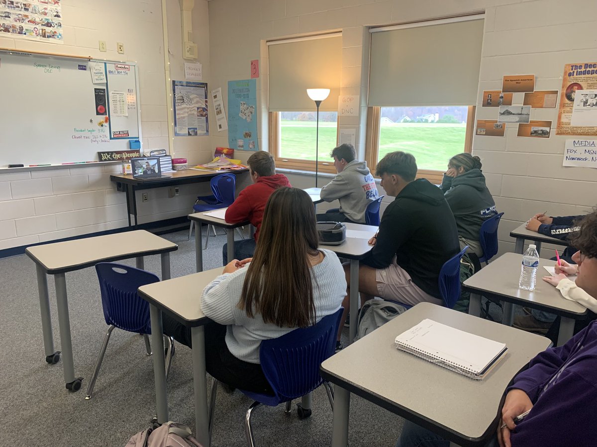 TianaJBarnes's tweet photo. Want to give a HUGE shout out to @SpencerDirrig from @OhioEnviro for taking the time to speak to my students about the work their special interest group does and how interest groups interact with campaigns last week! Making campaign finance more authentic ๐บ๐ธ #APGovt #weRlv https://t.co/zpiwfNRCmG