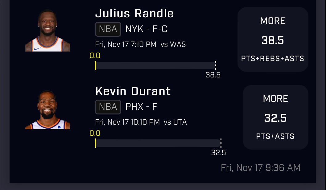 SuavePickss's tweet photo. Todays Twitter Slips ⭐️

loving both 2p for sb &amp; pp running 1u each🤑let’s ride out folks

SB Code: SUAVEPICKS

Make Sure To Like &amp; Retweet If Tailing 🔄

Link 👇For Dubclub &amp; Free Discord 🔗

https://t.co/9WshZrthT5

#GamblingTwitter #SportsBattle #PrizePicks #Trending https://t.co/ZqFUPj8FVA