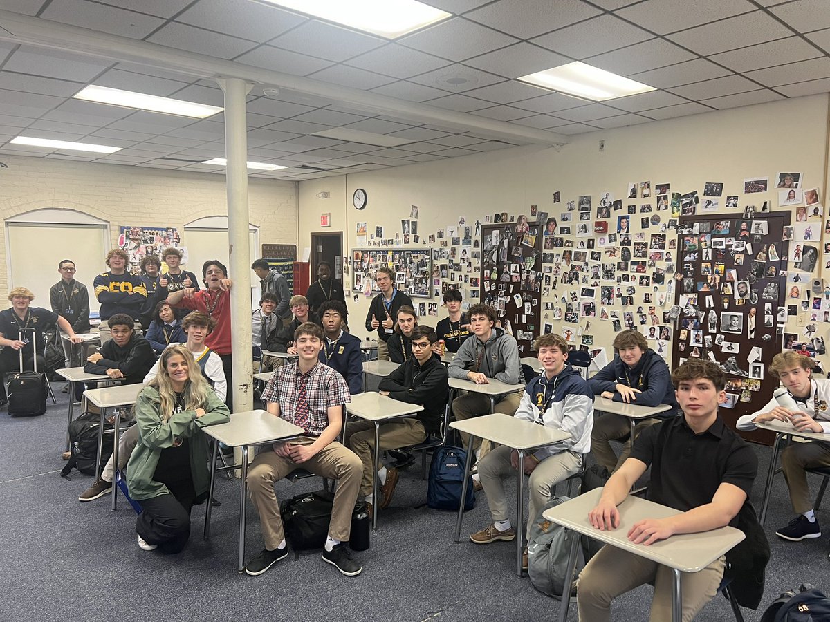 This was one of the best classes I have ever had!! I know I always say that 🤣 but when we can laugh and the participation is sincere/high and the feedback is meaningful... This is why I do what I do!! I love students they are awesome. Thank you <a href="/SIHSCleveland/">Saint Ignatius CLE</a>