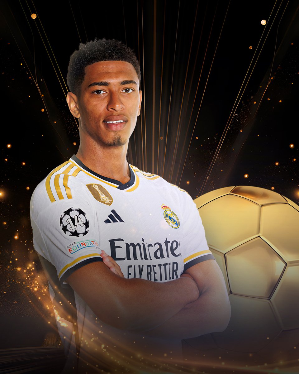 realmadrid's tweet photo. 💎 @BellinghamJude 💎
🏆 ¡Ganador del #GoldenBoy 2023! https://t.co/JsCbgxcD0F