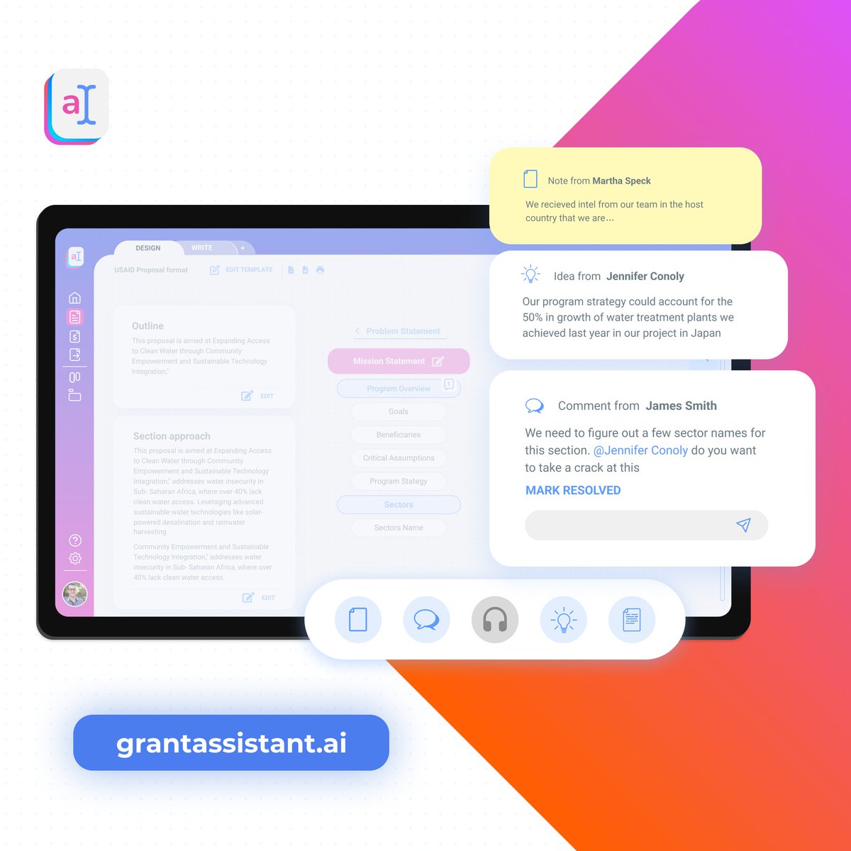 Grant Assistant tweet media