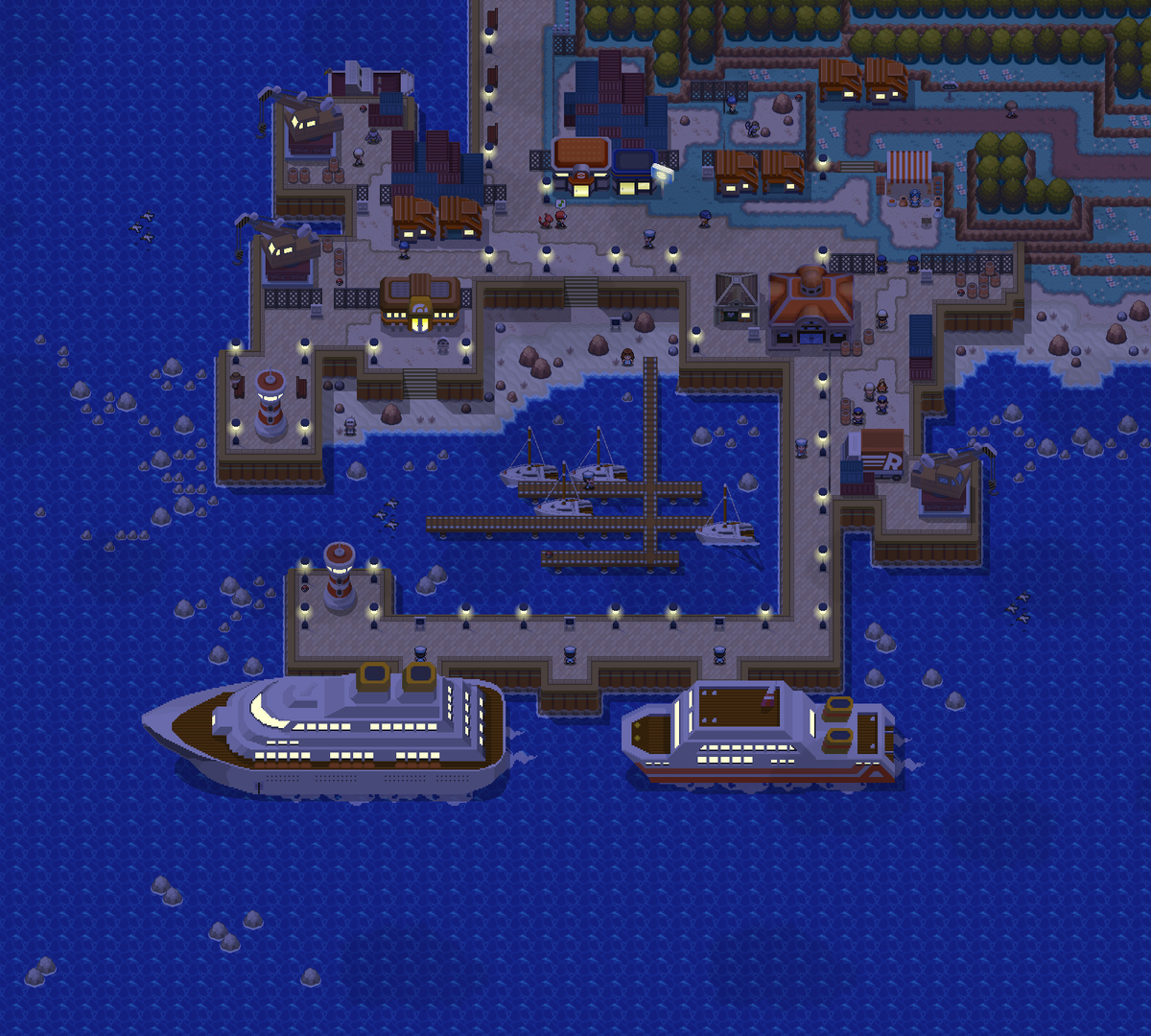 Reds_Chronicles's tweet image. Bienvenue à Carmin-Sur-Mer !

#PSDK #fangame