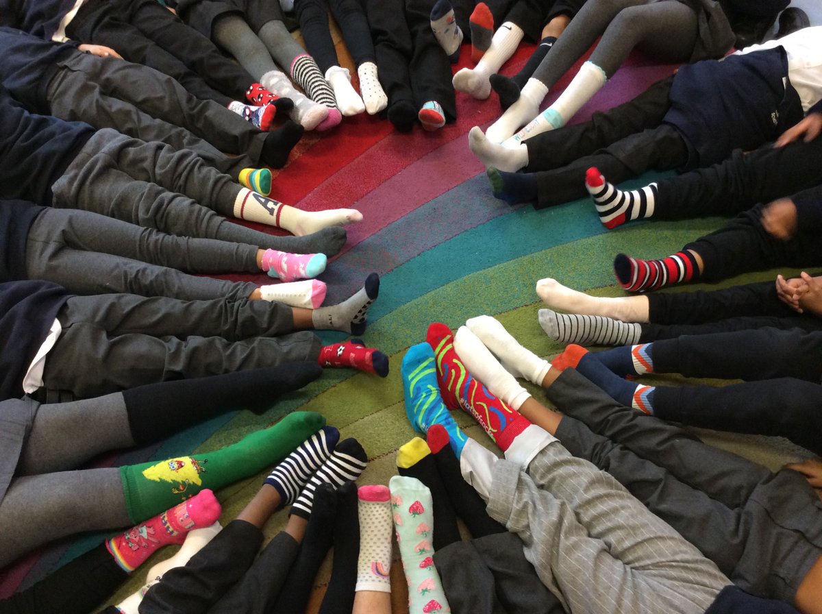 Happy odd sock day 🧦 A great end to a fantastic @ABAonline Antibullying week 2023 #MakeANoise