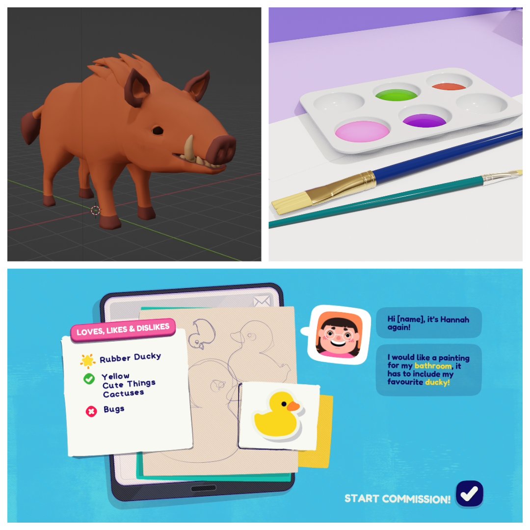 Bit Loom Update Week #8

We've been working on two of our game prototypes - our still life game and goblin game!

Making new assets, adding in new animations and UI, finishing the move to <a href="/godotengine/">Godot Engine</a>  + more 🎮