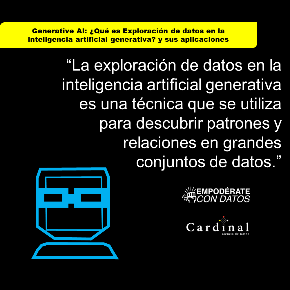 KANdataexperts's tweet photo. Los invitamos a leer el artículo "¿Qué es Exploración de datos en la inteligencia artificial generativa? y sus aplicaciones" a través del siguiente enlace:

https://t.co/njP8AIStso

#KANDataMarketplace #generativeai #ai #ia https://t.co/h1ja9Q0kTr