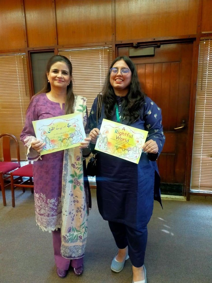Excited to launch our book!  <a href="/ShelinaBhamani/">Shelina Bhamani</a> &amp; I have written a  children’s book to help them understand child rights. Our goal is to empower them to become advocates for their own rights &amp; the rights of others. Click on the links to download​ English​ aku.edu/mcpk/obs-gyn/D… 1/2