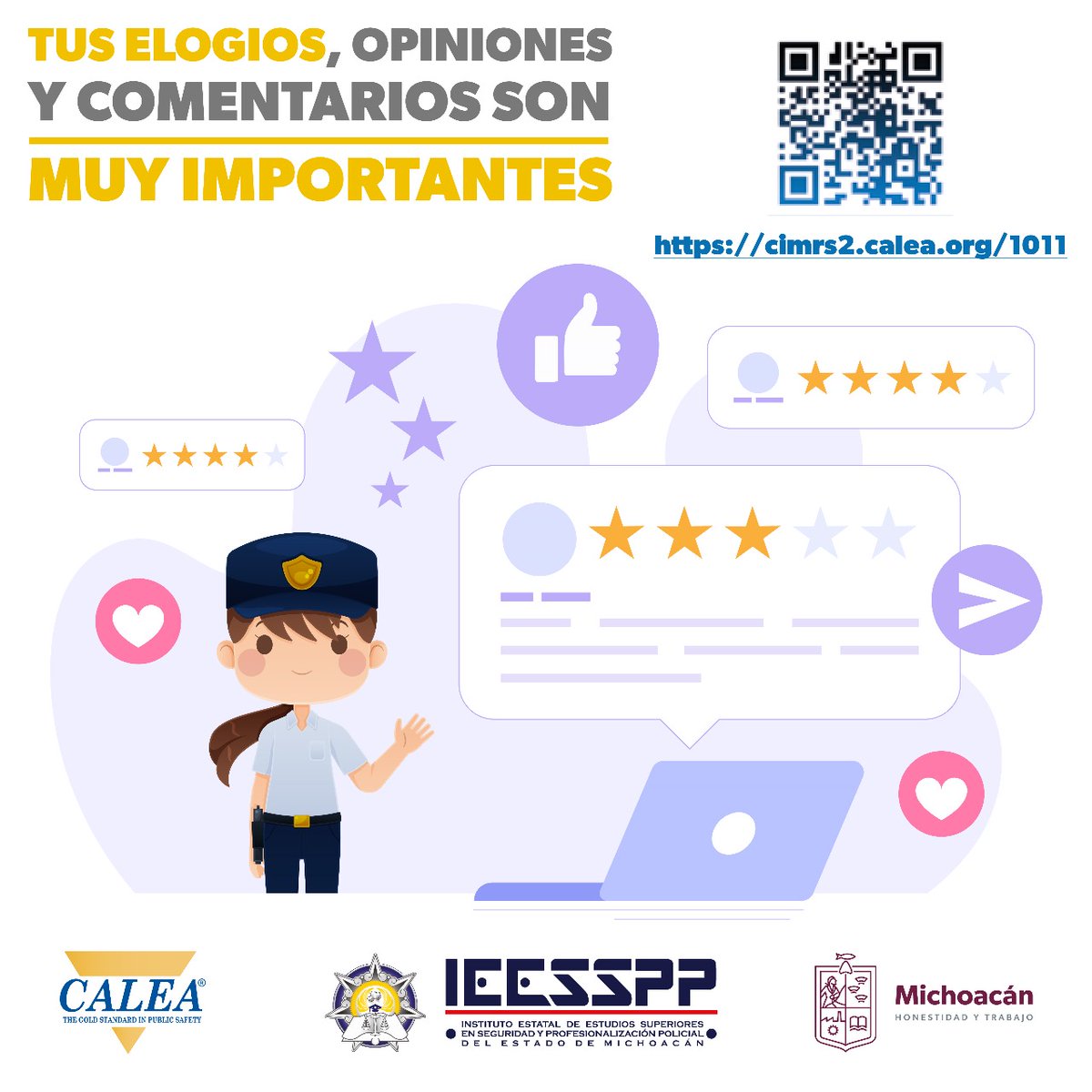 ieesspp's tweet photo. En el siguiente enlace puedes compartirnos tu opinión, elogios y comentarios sobre tu experiencia en el #IEESSPP 👇🏽
https://t.co/ekC41wYOs1 https://t.co/TbKHvHg7OY