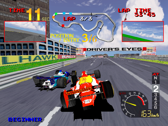 BuscandoElWarp's tweet photo. El juego del día: #AceDriver (#Arcade)
Creador: #Namco 1994
Hay veces que pensamos que ir caminando es más rápido que ir en el auto, olvídate de esto al conducir un auto de la Formula 1 durante tres vueltas calculando milimétricamente el giro del volante y presionar el acelerador https://t.co/3MmG1Cg6PE