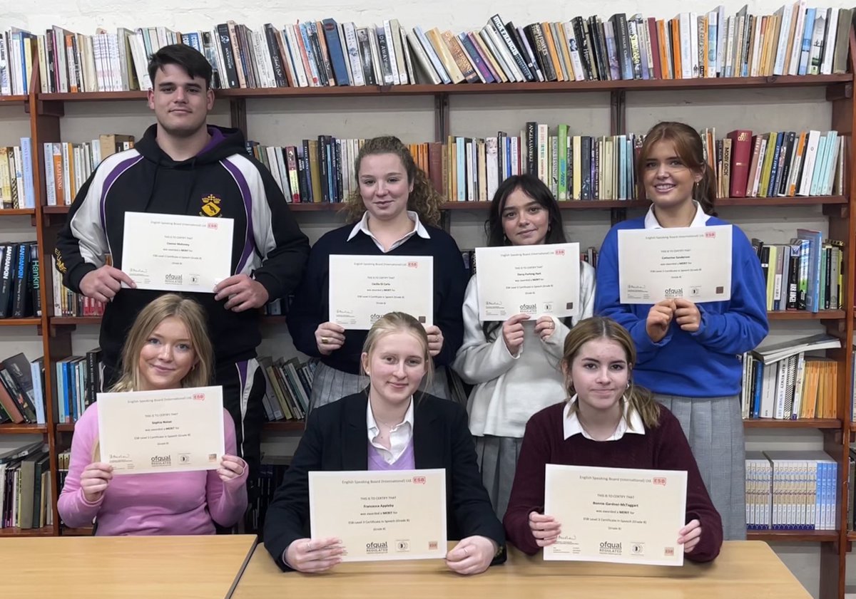 Ravenenglish_EC's tweet photo. Well done to our Sixth Formers who recently took their ESB Grade 8 examinations. Their hard work paid off with at least 92% putting 27 UCAS points in the bank… ⁦@ellesmerecoll⁩ ⁦@ESBUK⁩ ⁦@HPLedu⁩ https://t.co/FESxmhqmhQ