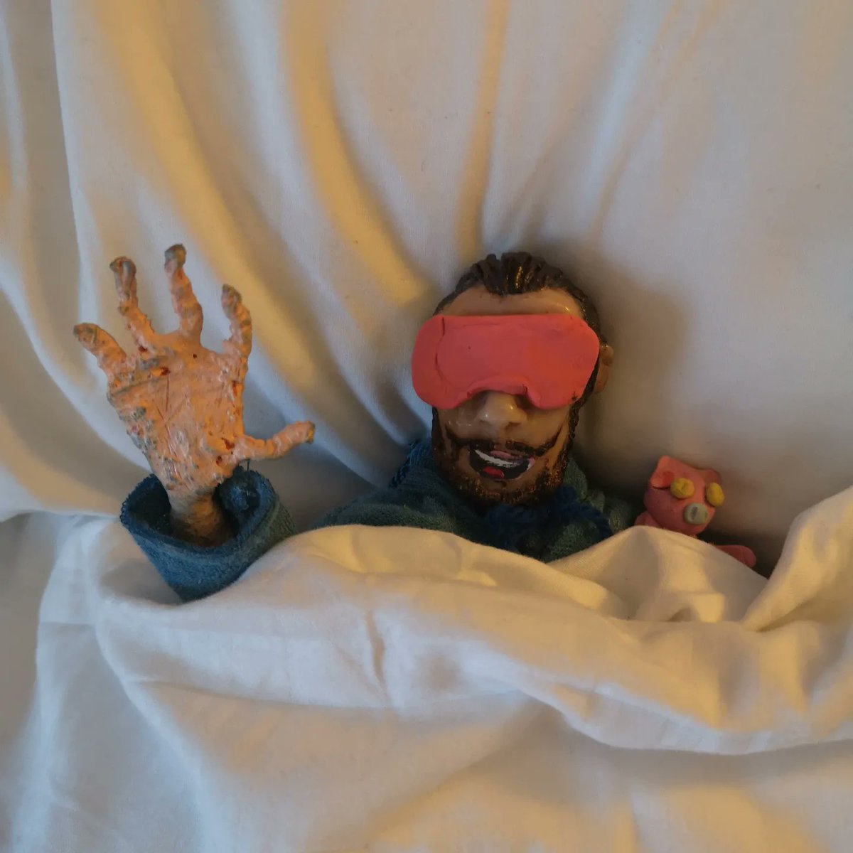 PickfordLIFE's tweet image. Brought my character puppet of myself to this year&apos;s Manchester animation festival. Stay tooned for a post of everything I did (part2) @mcranimation #puppetmaking #stopmotion