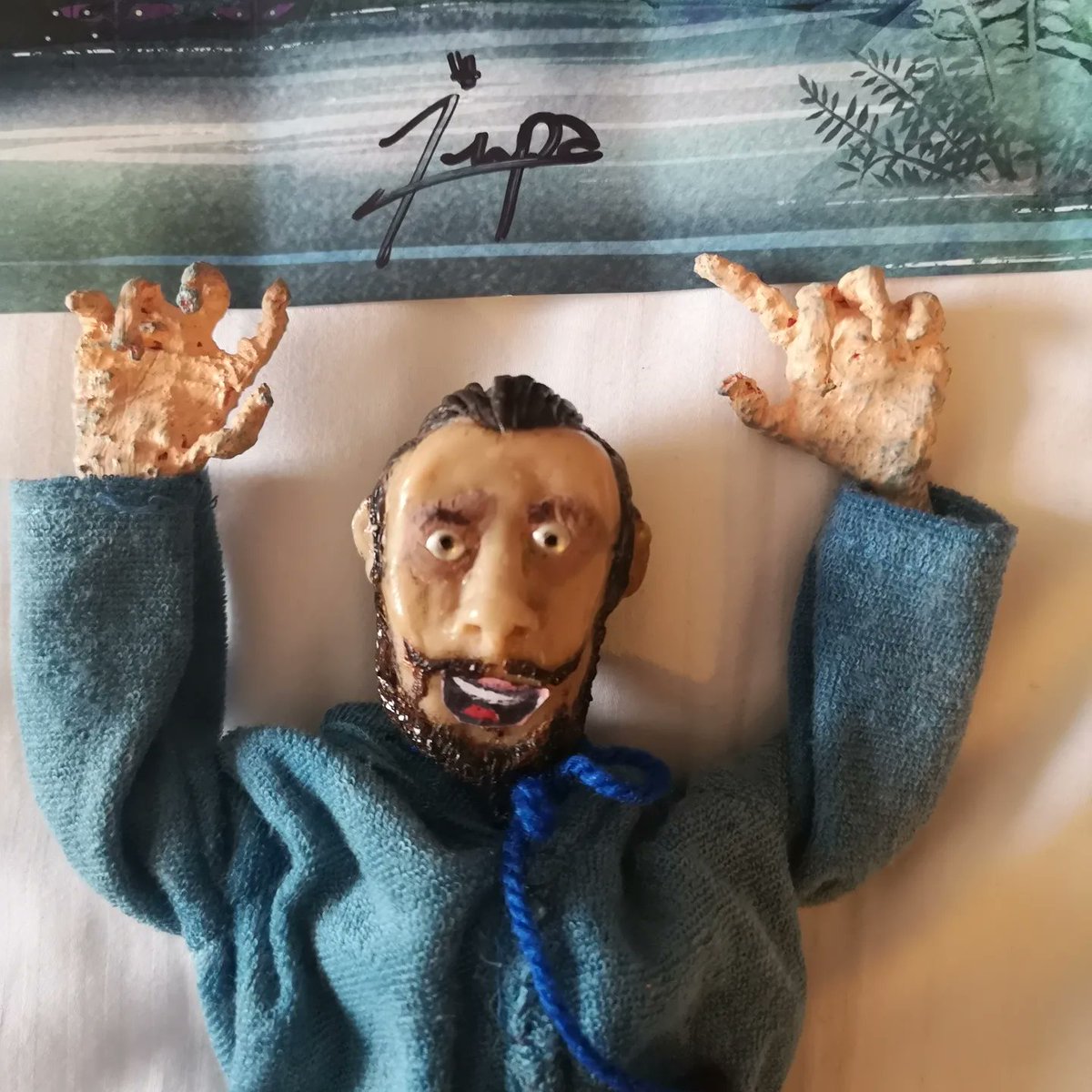 PickfordLIFE's tweet image. Brought my character puppet of myself to this year&apos;s Manchester animation festival. Stay tooned for a post of everything I did (part2) @mcranimation #puppetmaking #stopmotion